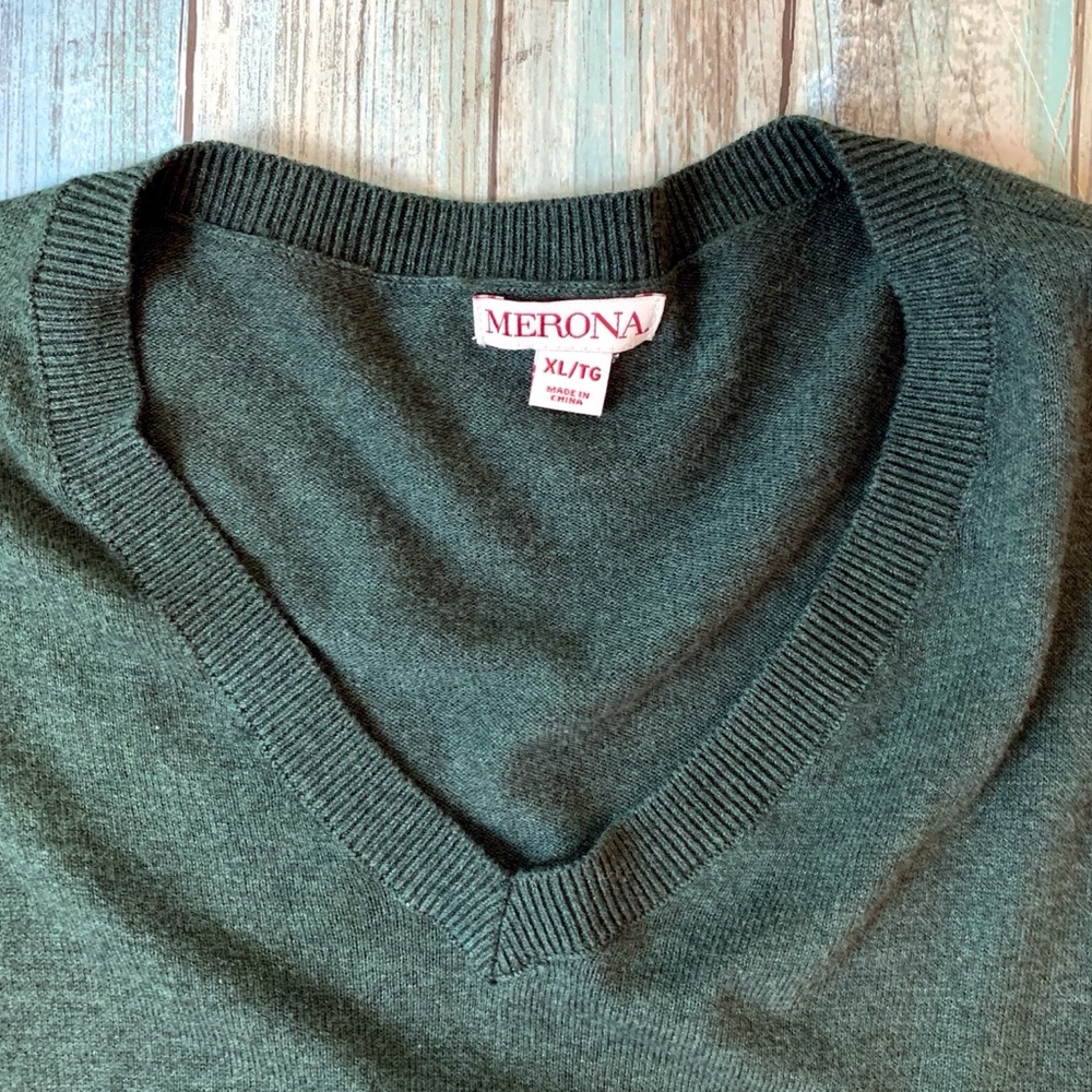 Merona Men’s New Lightweight Sweater in Pine